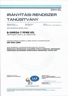 ISO 9001-es tanstvnyunk